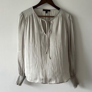 Silk Long Sleeve Blouse